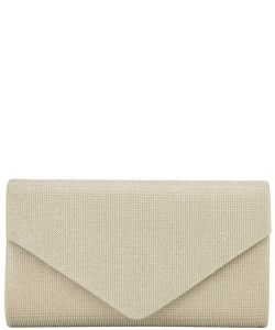 Fashion Envelope Clutch Handbag HBG-104926 GOLD